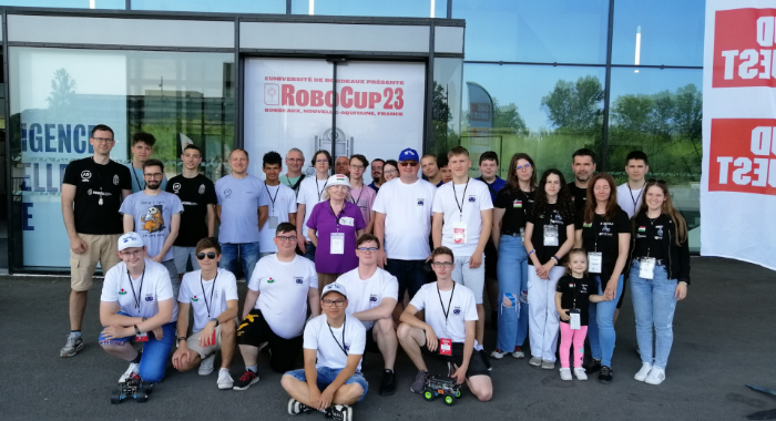 Sikerrel szerepeltek magyar versenyzők a RoboCup Junior 2023 világversenyen